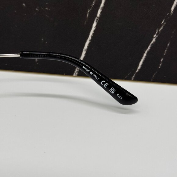 NEW BB0245S 002 BALENCIAGA SILVER UNISEX SUNGLASSES METAL EYEWEAR - Picture 7 of 8